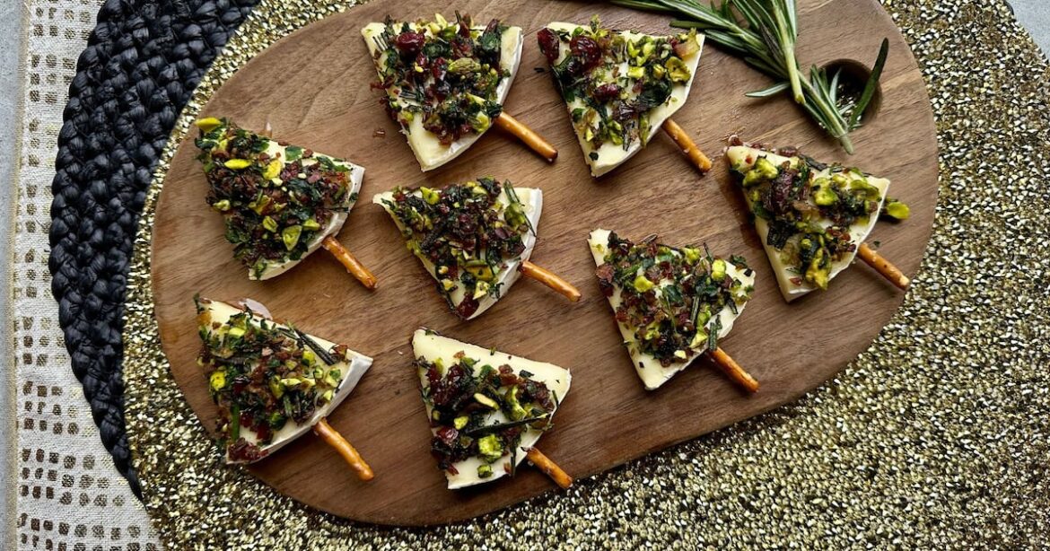 Vijaya Selvaraju’s Christmas Tree Bites Recipe Vijaya Selvaraju's Christmas Tree Bites Recipe