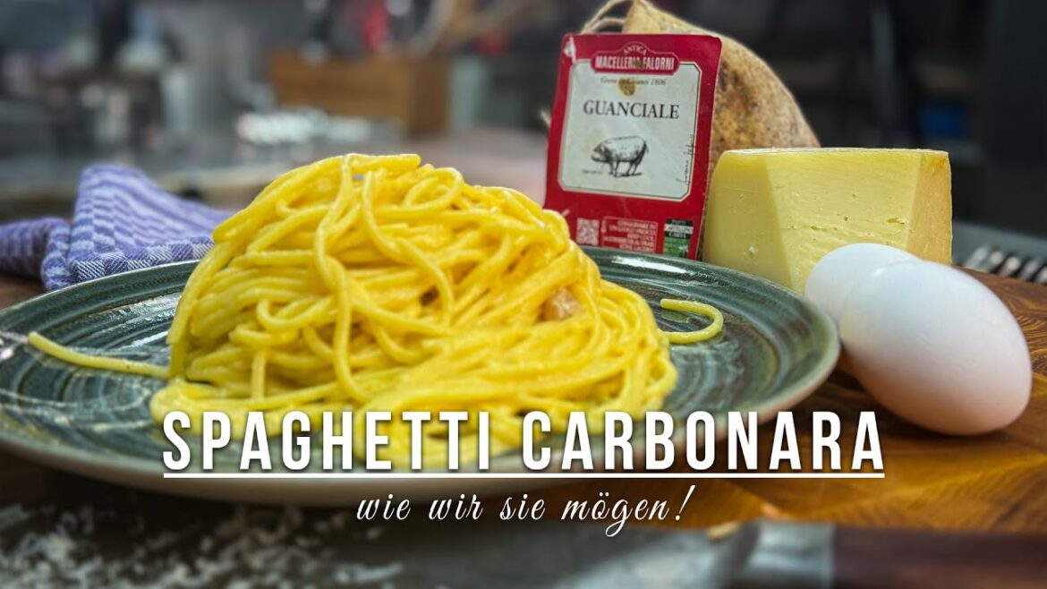 Spaghetti Carbonara – Kochen im Tal Spaghetti Carbonara - Kochen im Tal