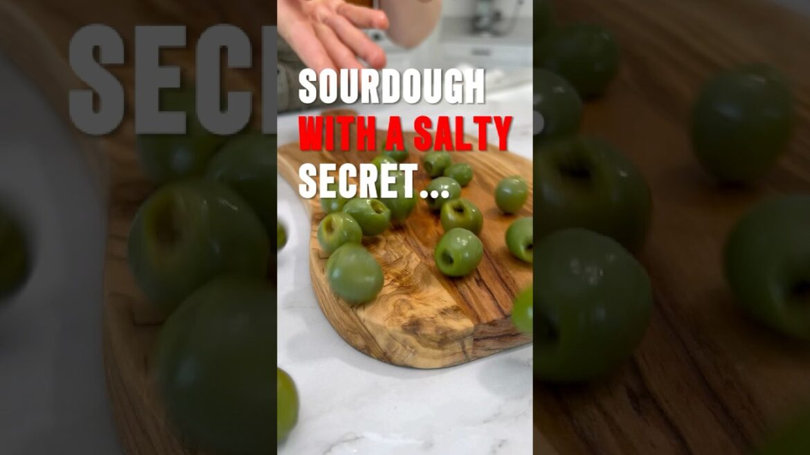 How I Bake Green Olive & Oregano Sourdough Bread