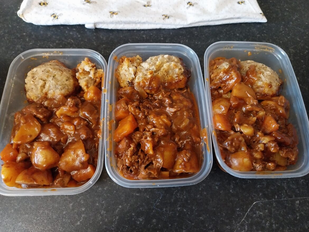Beef Stew and Dumplings