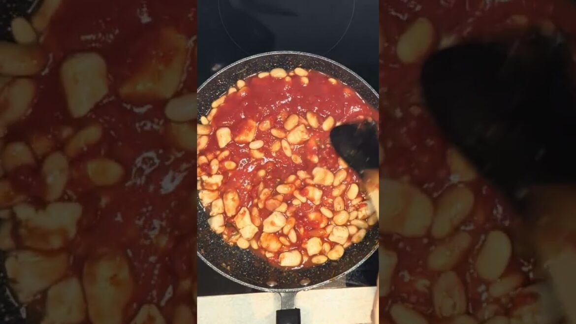 Salsiccia e fagioli all'uccellett