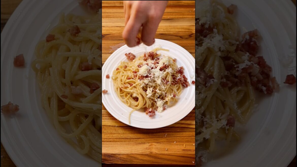Authentic Italian Carbonara
