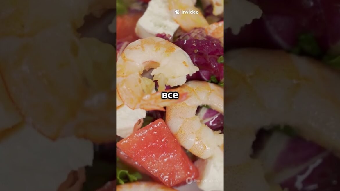 Быстрый салат с авокадо и креветками ! #рецепт #хочуфакты #рецепты #еда  #вкуснопростоибюджетно