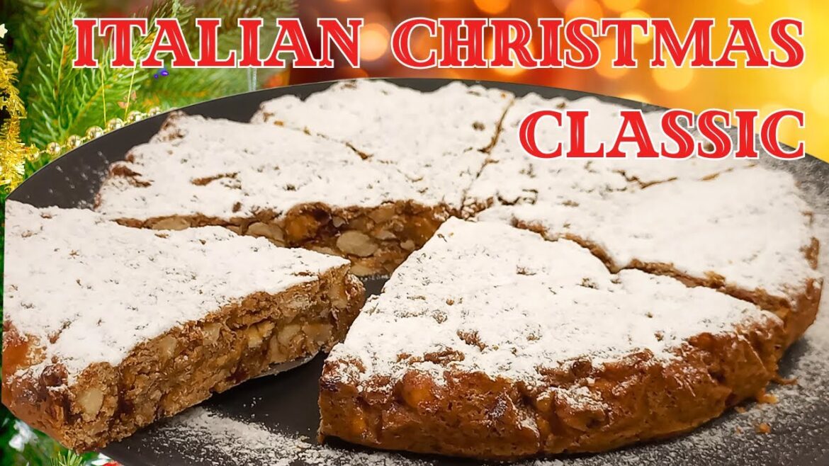 Italian Dessert Tastes Like Christmas! Panforte – Easy Traditional Recipe.