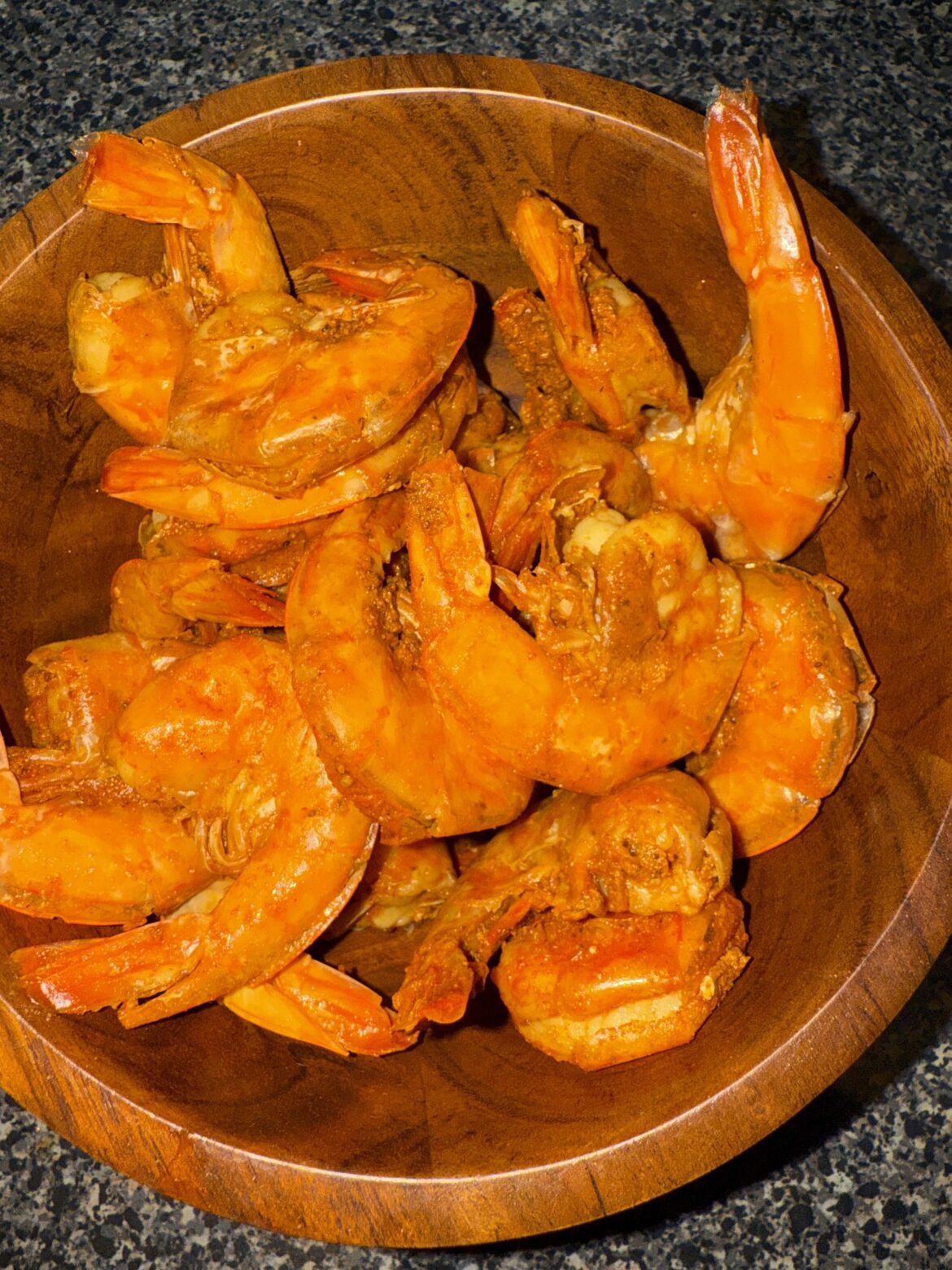 Cajun steamed shrimp