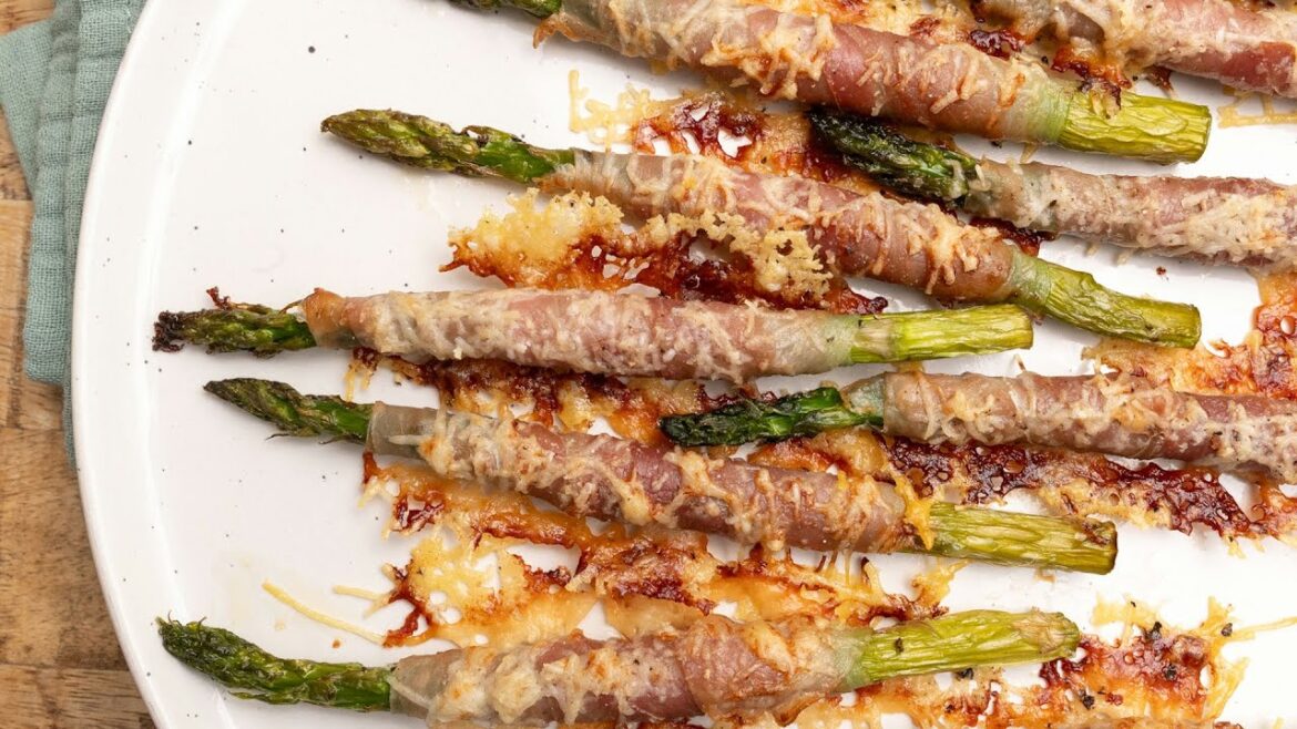 Prosciutto-Wrapped Asparagus With Parmesan Recipe