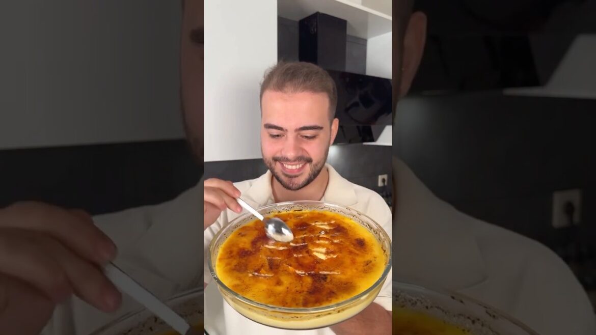 MASTERCHEF FURKAN CREME BRULEE TARİFİ 4 KİŞİLİK  #masterchef #food #tarif #yemektarifleri #tatlı