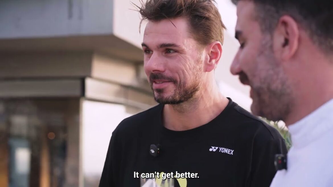 Cooking Shrimps Saganaki with Stan Wawrinka Cooking Shrimps Saganaki with Stan Wawrinka