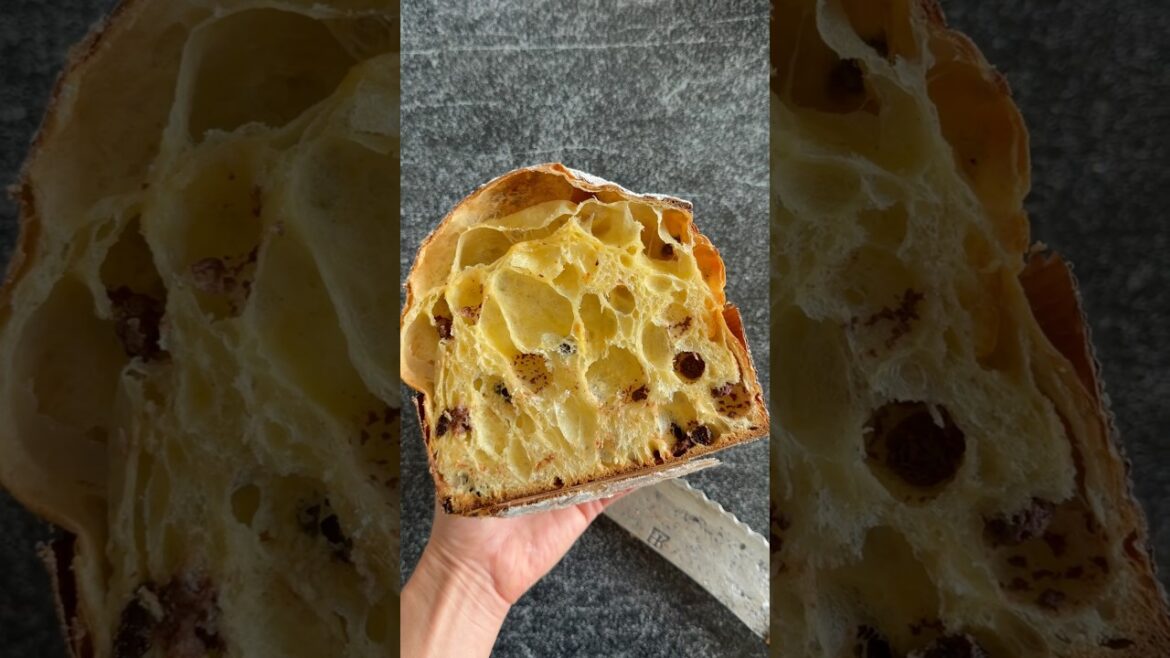Panettone with candied mandarins. Details in description. Panettone with candied mandarins. Details in description.
