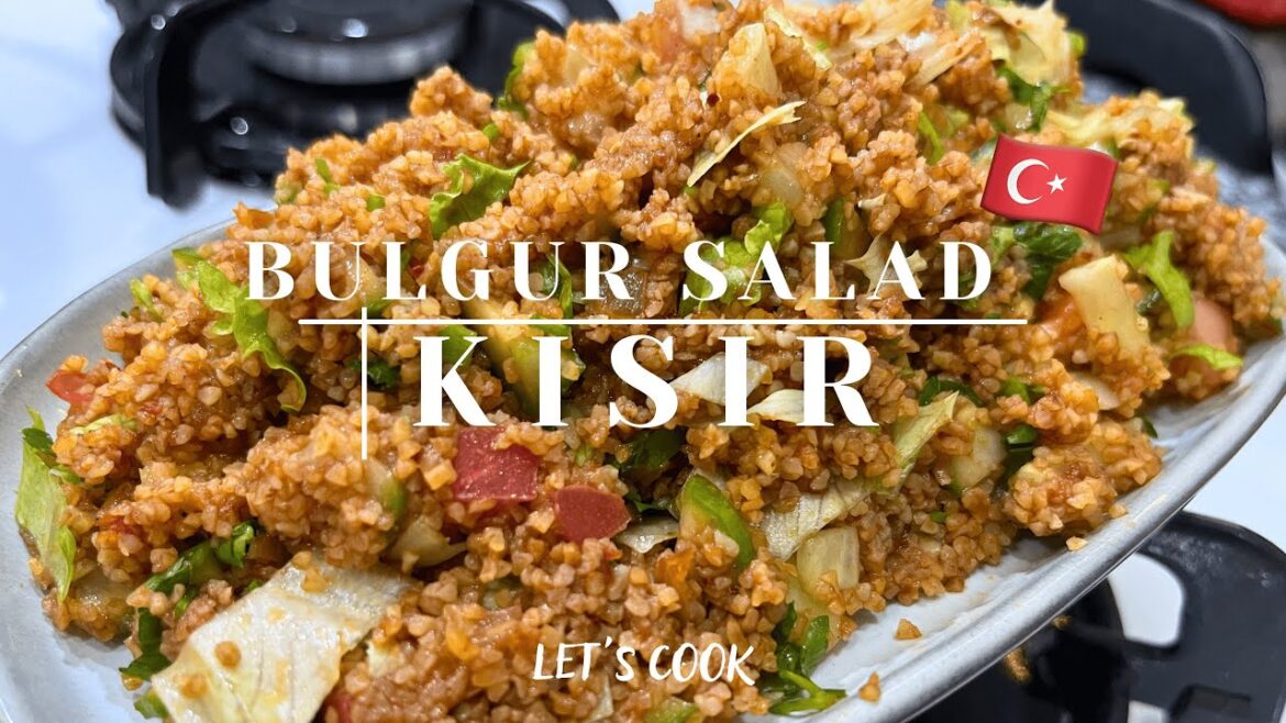 BULGUR SALAD *NATIONAL TURKISH SALAD | DARIYVLOGS