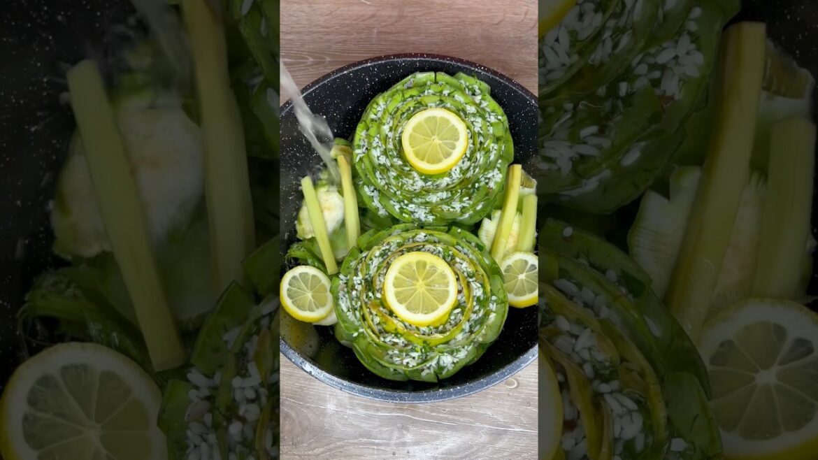 Taze enginar dolması nasıl yapılır?￼