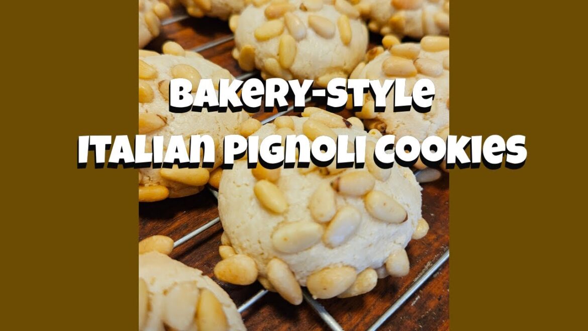 Bakery-Style Pignoli Cookies | Soft, Chewy & Easy Pignoli Cookie Recipe (With Flour!) Bakery-Style Pignoli Cookies | Soft, Chewy & Easy Pignoli Cookie Recipe (With Flour!)