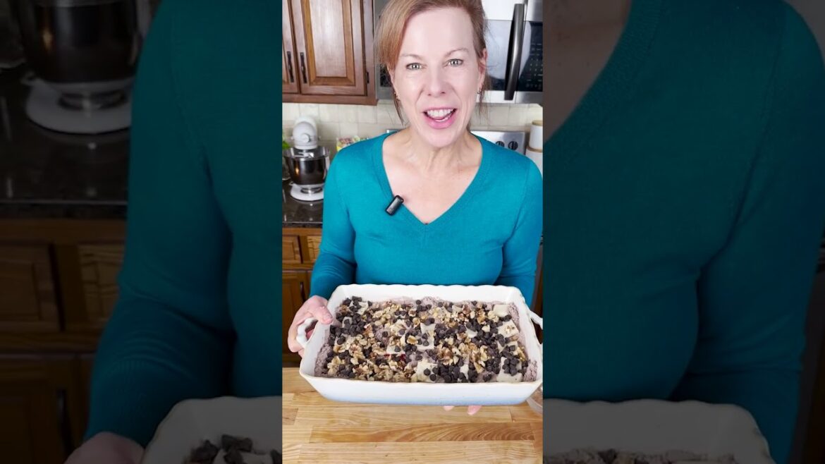 Cherry Chocolate Dump Cake Everyone Asks For #baking #dessert #recipe