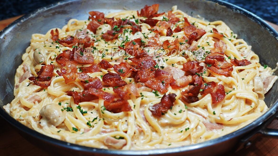 THE BEST PINOY CREAMY CARBONARA HACK!!! DO THIS NEXT TIME TO PINOY CARBONARA, YOU'LL LOVE THE RESULT