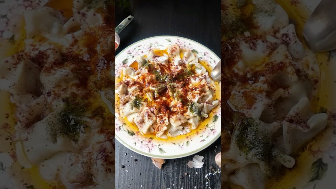 MANTI, Turkish Ravioli.