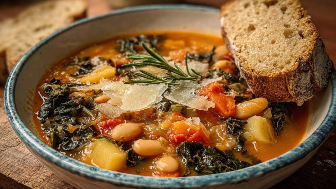 This ancient Tuscan recipe is a true comfort food! Ribollita recipe, a simple and delicious dinner!