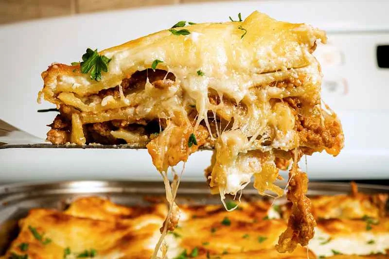 Brie Larson's lasagna