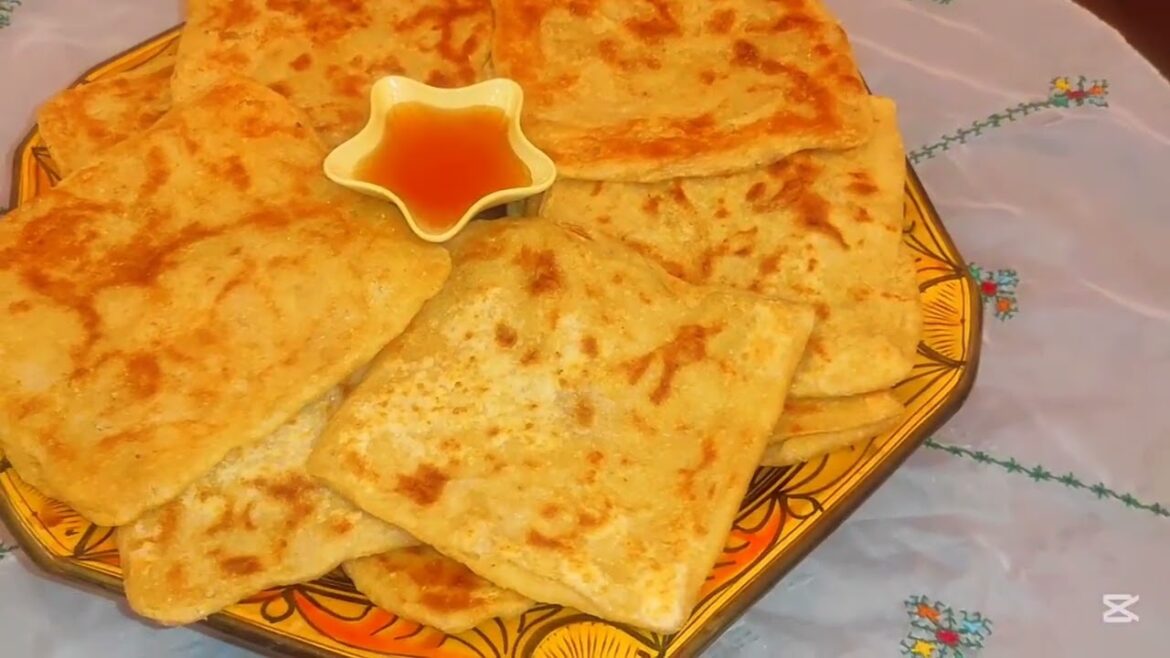 Moroccan crepes مسمن بدقيق القمح الكامل #explore #morocco#fypシ゚viral #deliciousfood #creperecipe