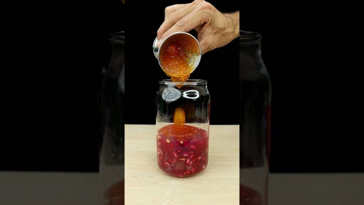 Pomegranate Ultimate Drink #shorts #asmr #viral