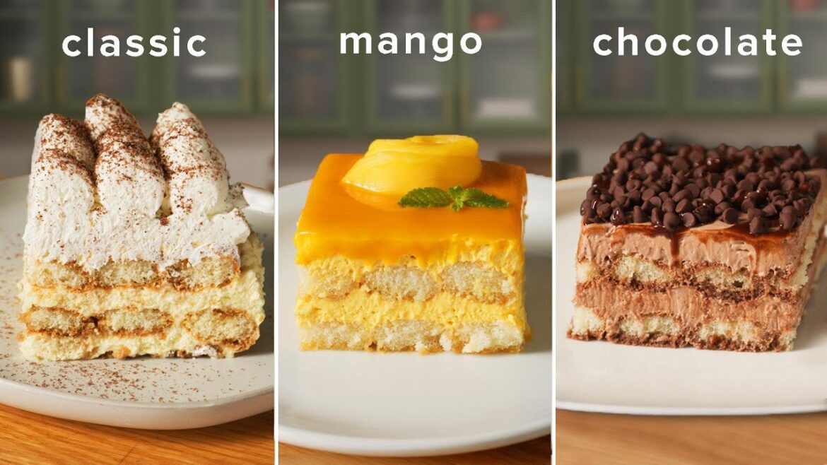 The Best Ways to Make Tiramisu (Classic, Chocolate & Mango)
