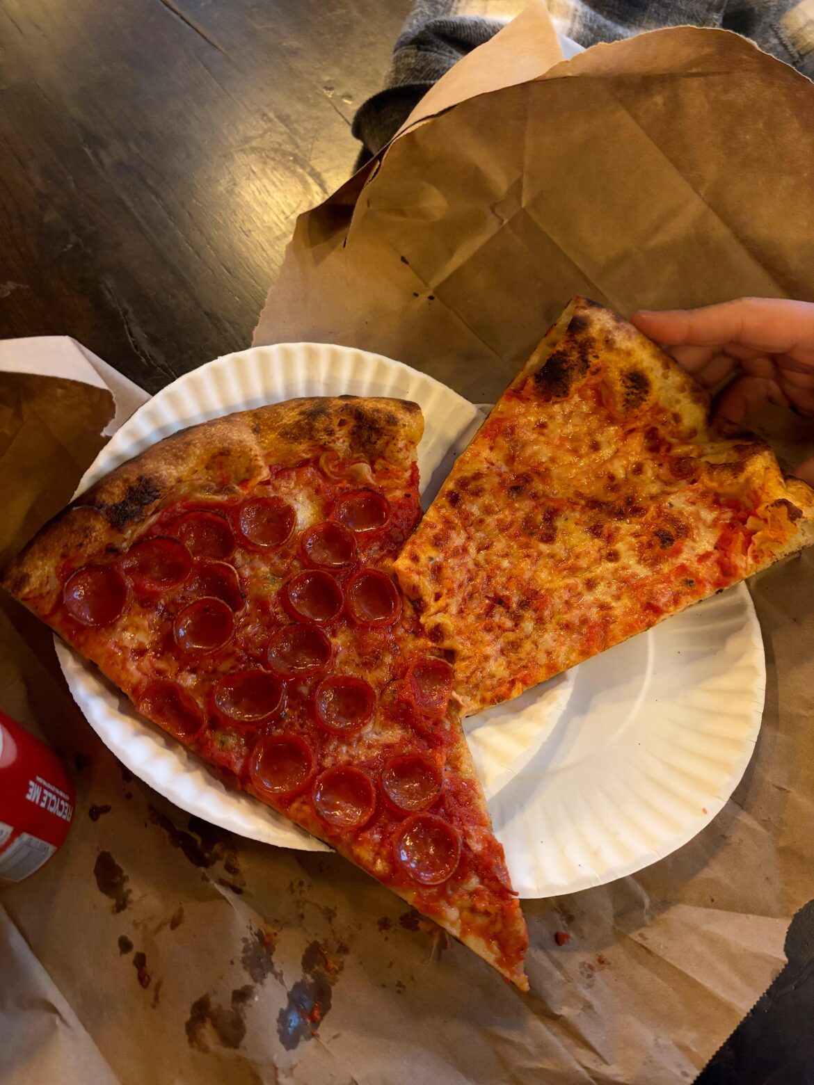 Pizza for lunch today