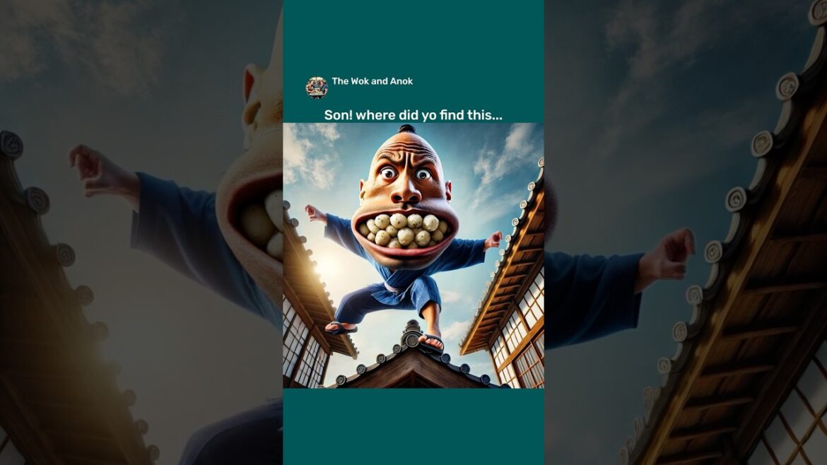 Special Rice Balls Be So Sticky! #brainrot #aifunny