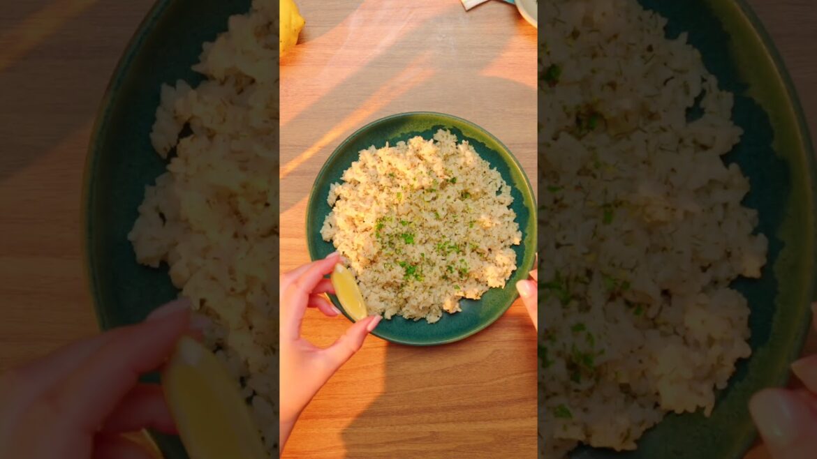 Greek Style Rice #sunwhite #صنوايت Greek Style Rice #sunwhite #صنوايت