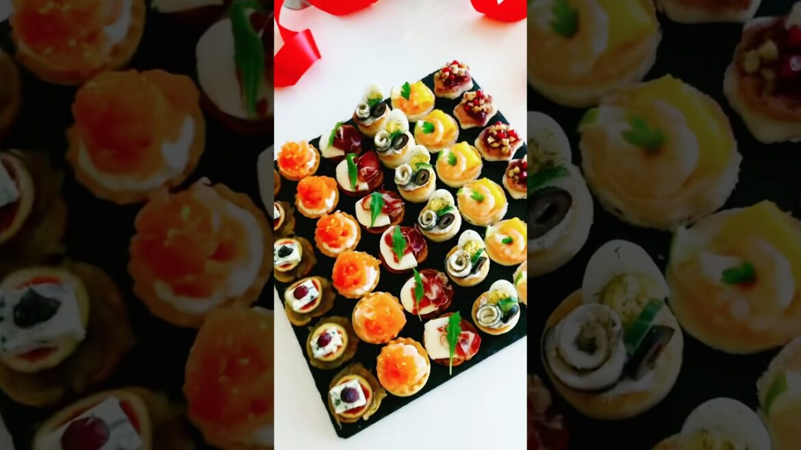 6 CANAPÉS Elegantes para Navidad 2025 - 2026 | Brilla en tu Celebración | DarixLAB #shortsfeed