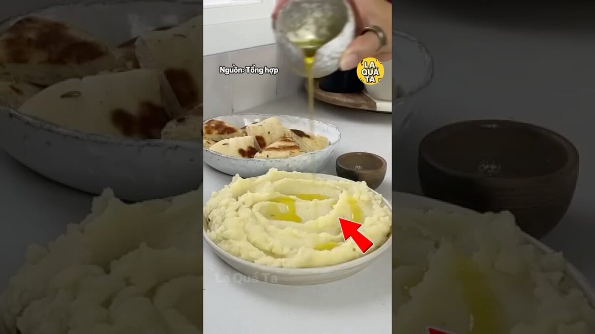 Skordalia – Món Sốt Tỏi Mạnh Mẽ Của Hy Lạp #food #amthuc