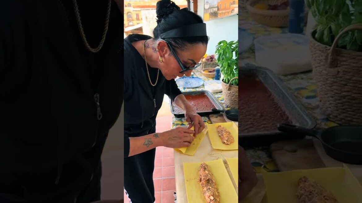 26/10/25 - Maria Cacialli, Cannelloni ricotta, pomodoro e parmigiano