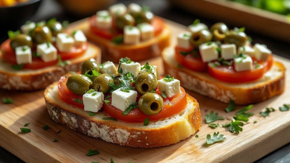 3 KNUSPRIGE ITALIENISCHE BRUSCHETTA: Sommer-Frische in 15 Minuten!