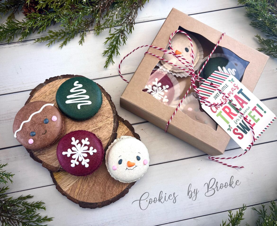 Christmas Macaron Boxes Christmas Macaron Boxes