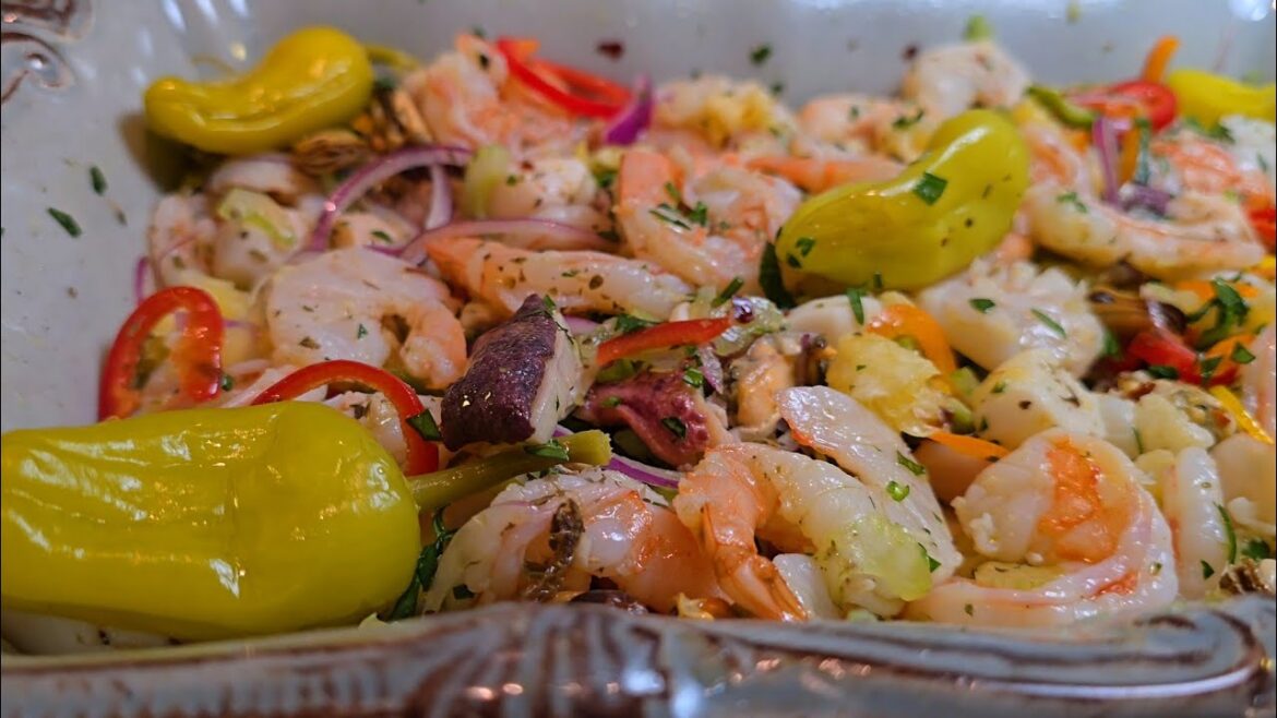 The Christmas Eve ITALIAN SEAFOOD SALAD Recipe that's amazing (Insalata Frutti Di Mare)