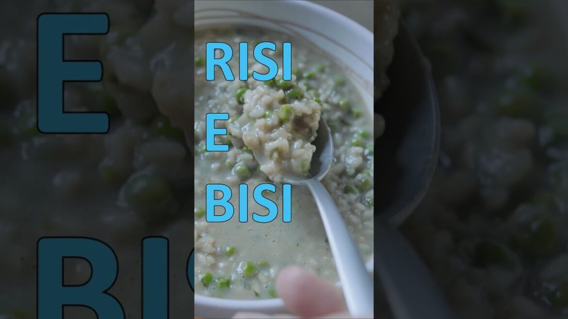 It’s not risotto, it’s not soup – it’s both! The Venetian classic Risi e Bisi It's not risotto, it's not soup - it's both! The Venetian classic Risi e Bisi