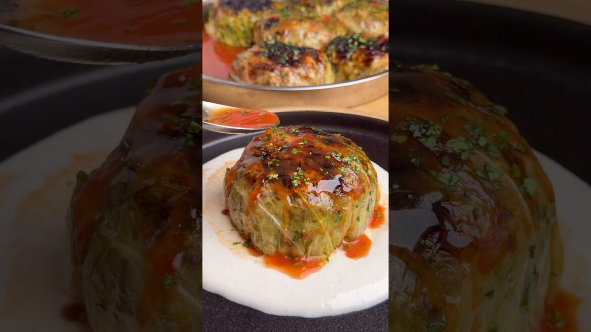 Фаршированная капуста - проще чем голубцы