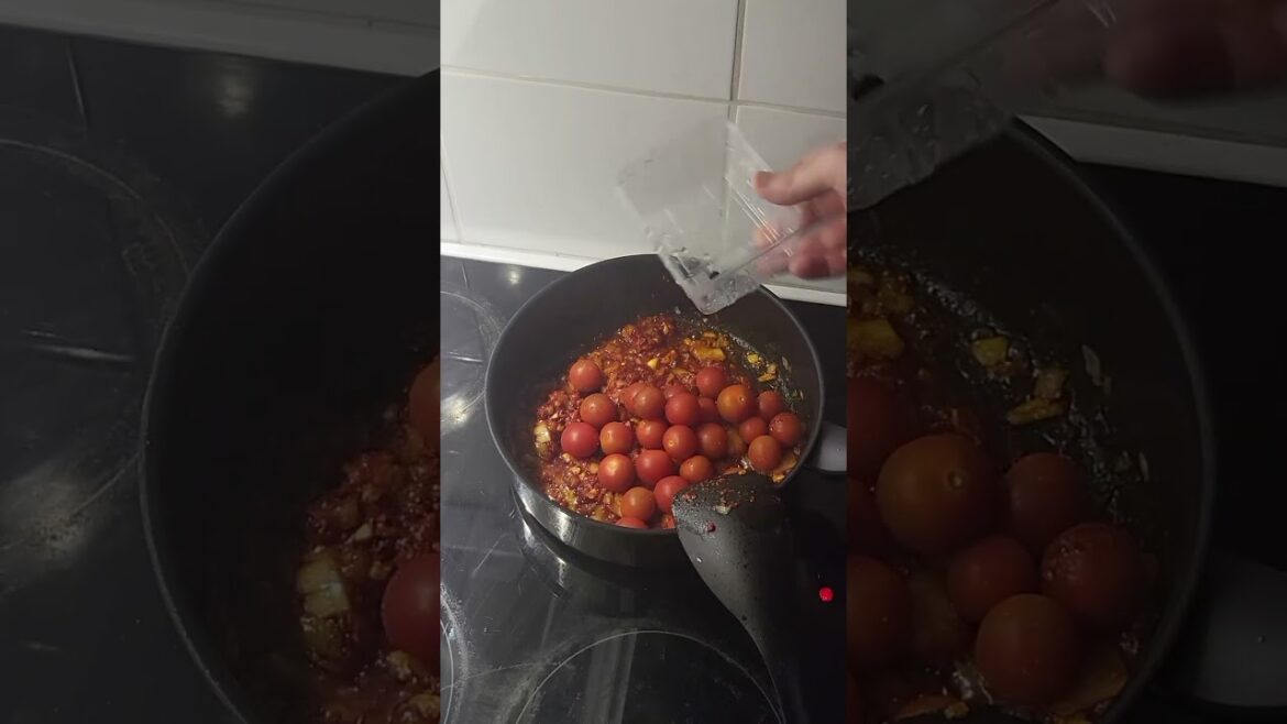 Nduja risotto with cherry tomatoes