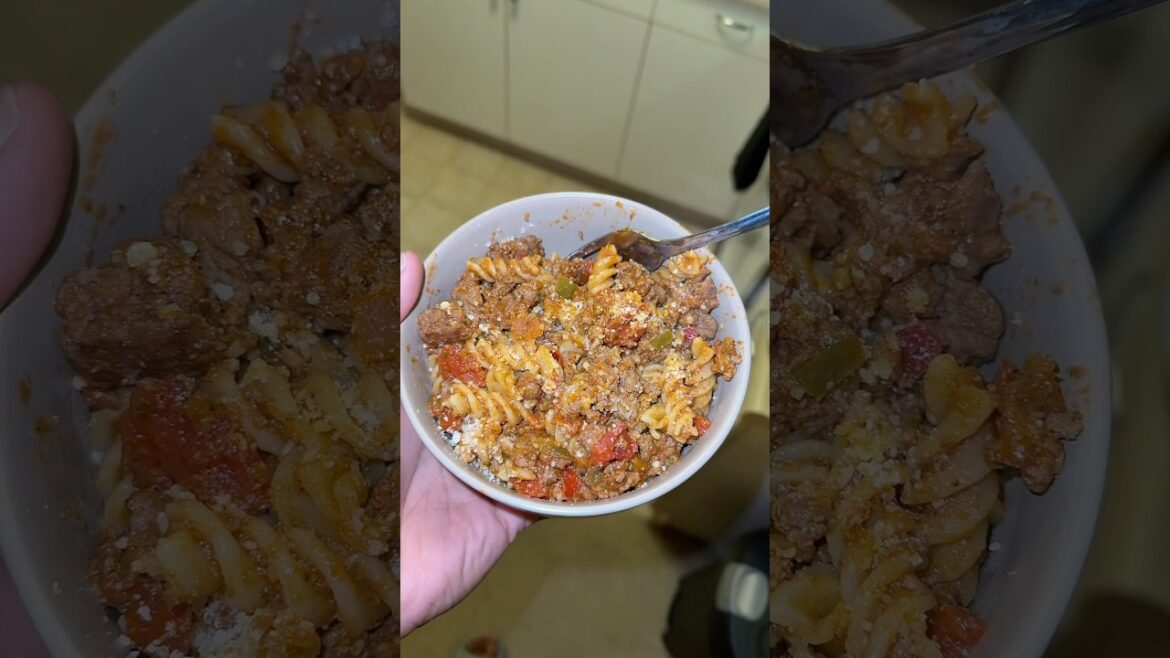 This lamb pasta might be my new go to