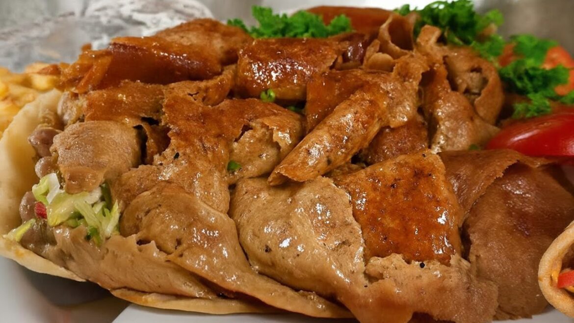 Homemade Chicken Donner Kebab Recipe | TikTok Viral Turkish Doner Kabab Recipe | How To Make Donner