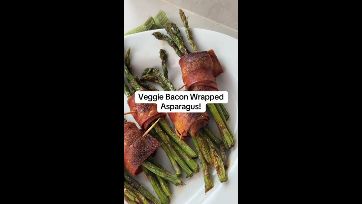 Veggie Bacon Wrapped Asparagus