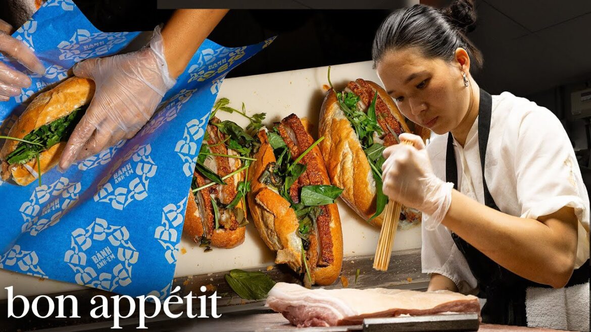 A Day Making NYC’s Most Hyped Bánh Mì | On The Line | Bon Appétit