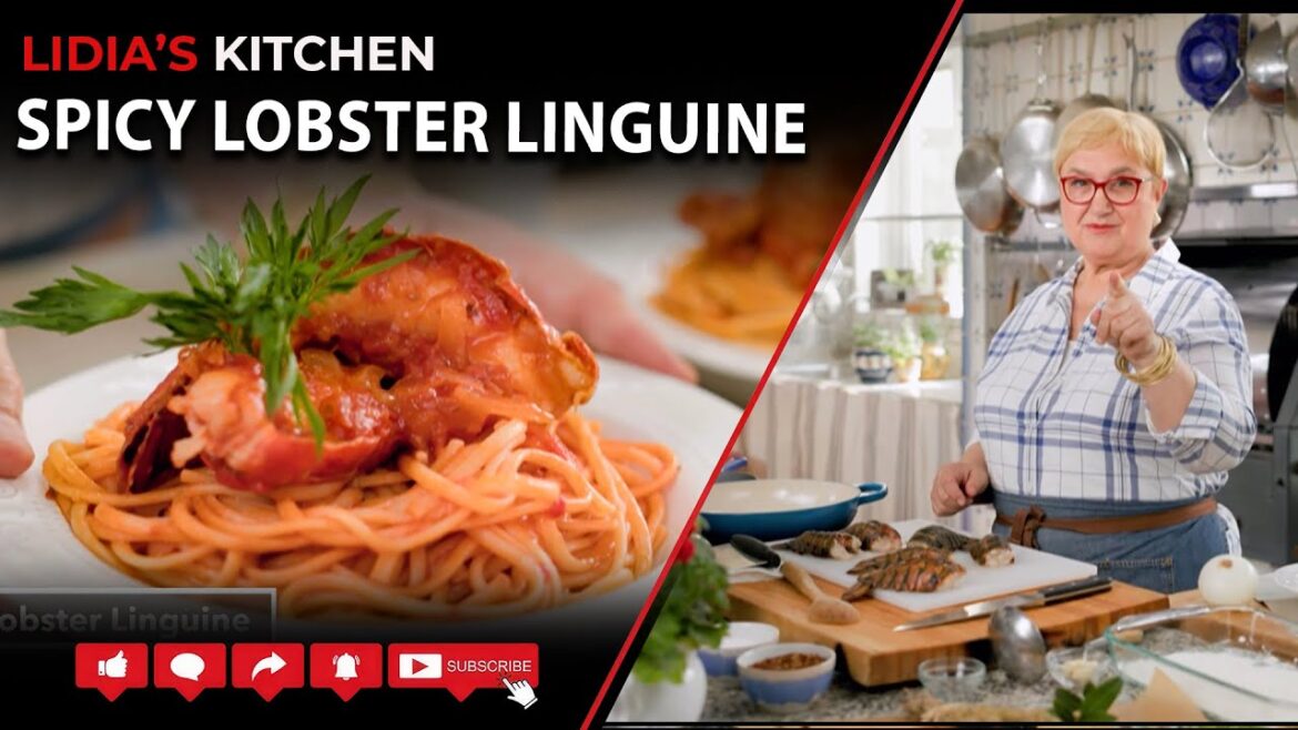 Spicy Lobster Linguine
