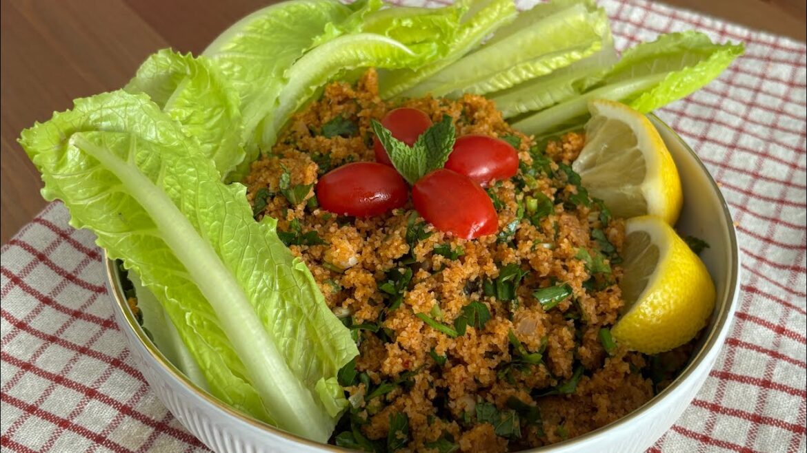 How to Make Kısır | Easy Bulgur Salad How to Make Kısır | Easy Bulgur Salad