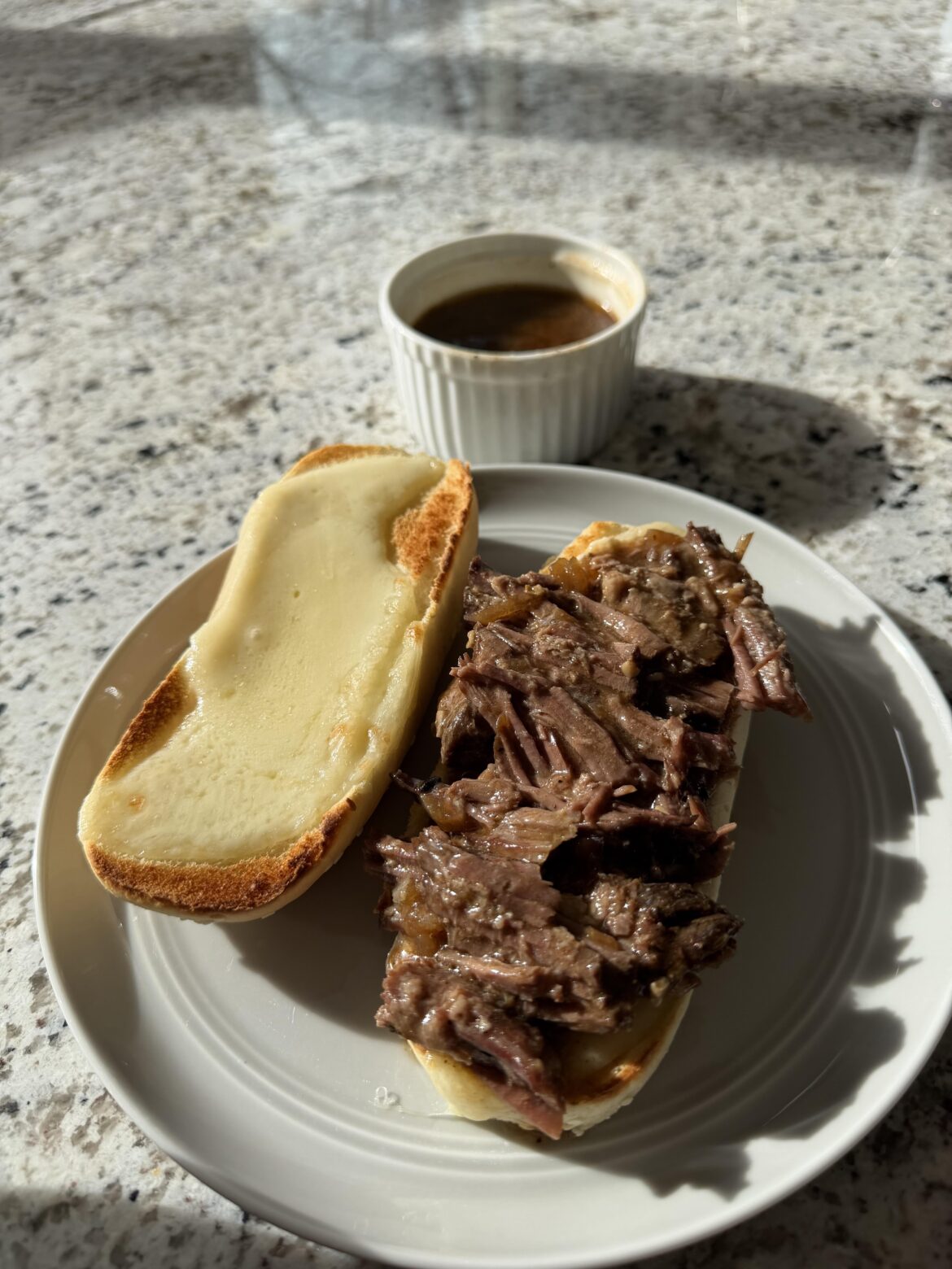 French Dip on a cold day