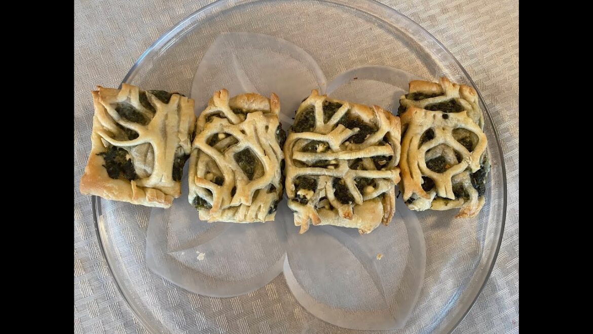 Easy and Tasty Feta Spinach Puff Pastry Recipe