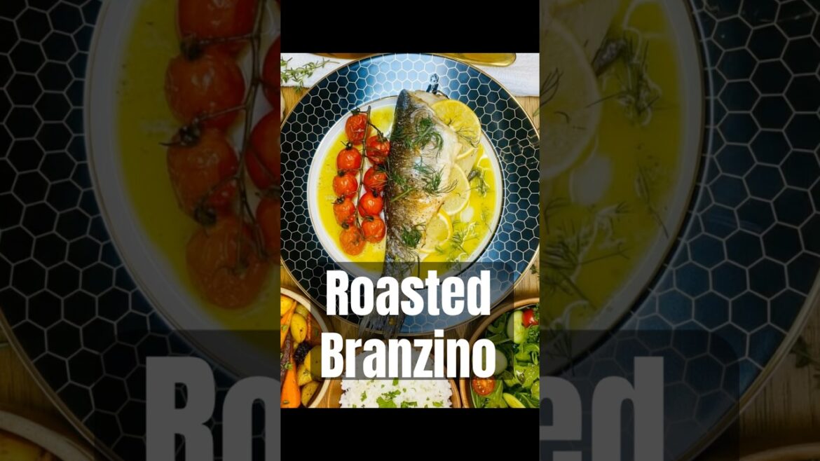 Greek-Style Roasted Branzino with Lemon Dressing | Easy Mediterranean Fish Recipe