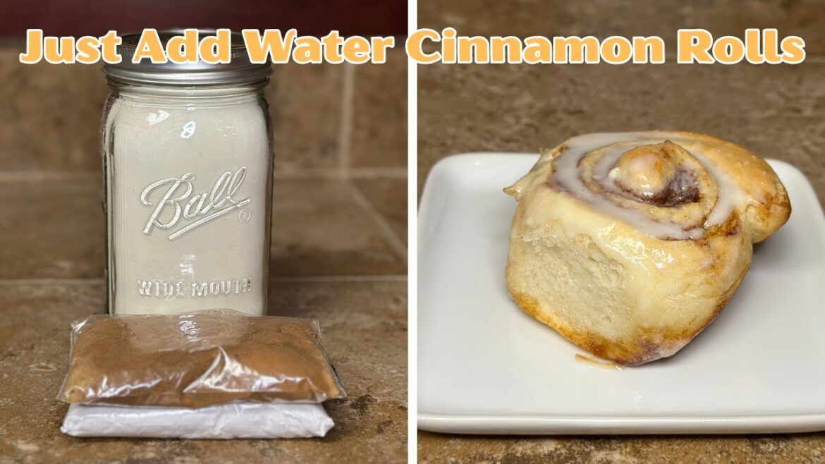 Homemade Cinnamon Roll Mix–Just Add Water! Homemade Cinnamon Roll Mix--Just Add Water!