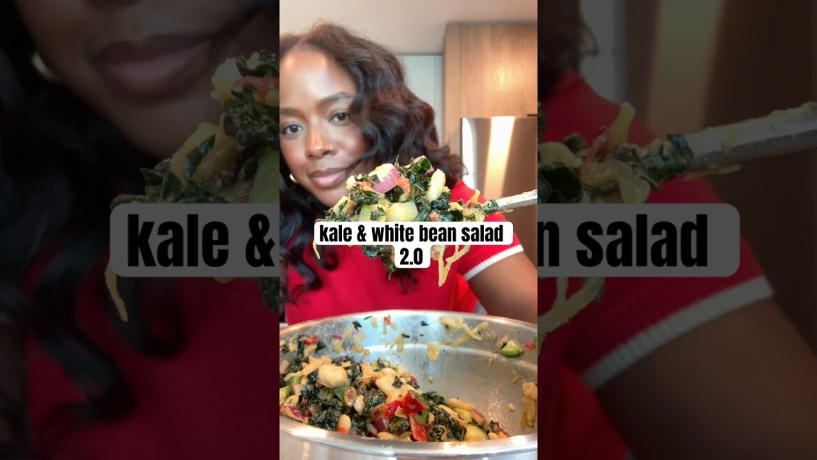 The bean salad I make to hit my fiber goals!