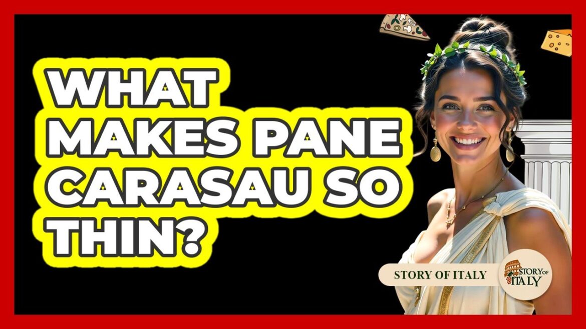 What Makes Pane Carasau So Thin?