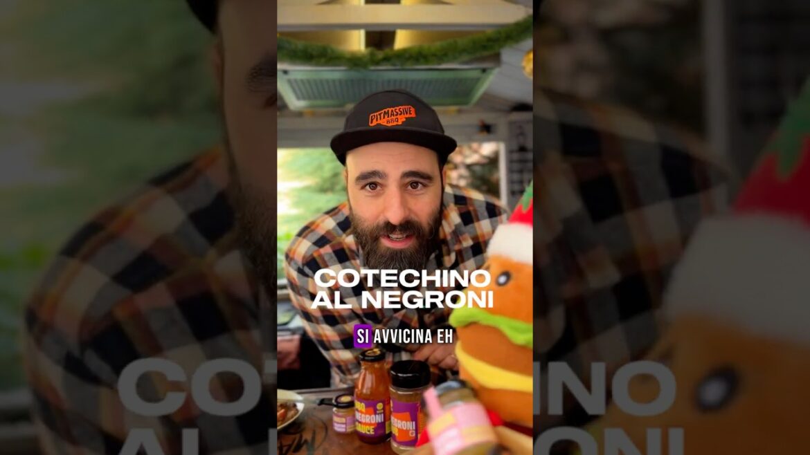 Cotechino e lenticchie al Negroni!