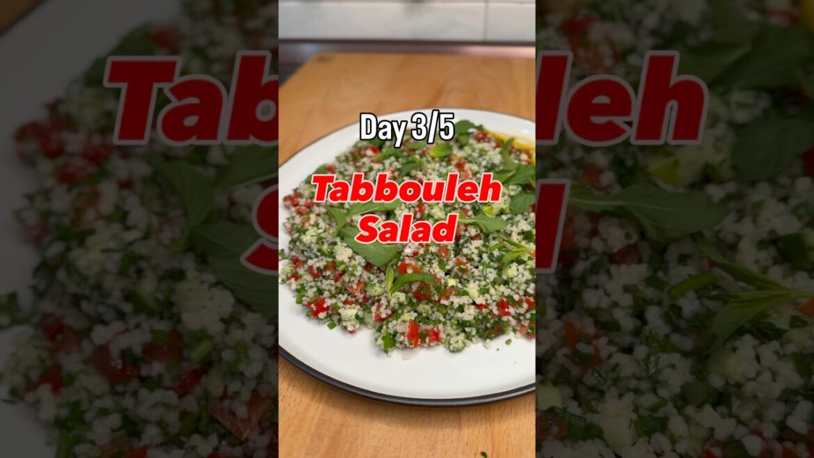 سالاد تبوله